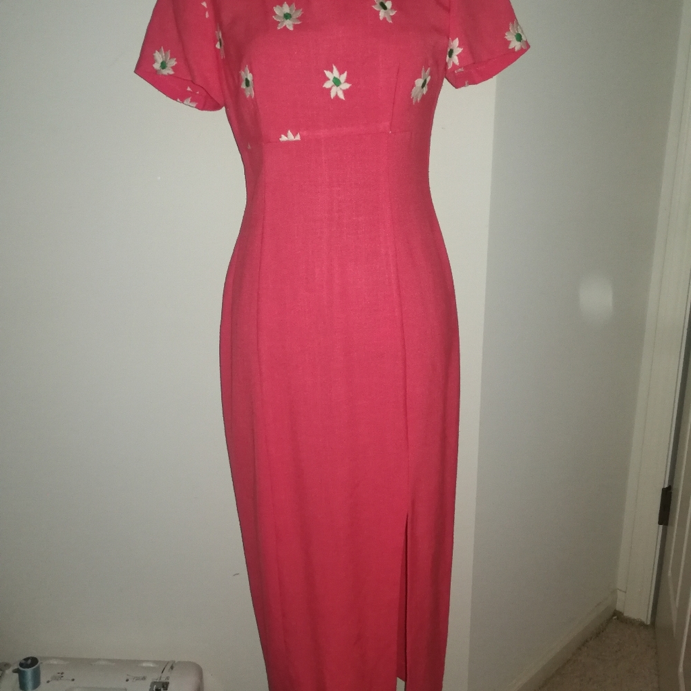 EXPO gorgeous daisies midi dress